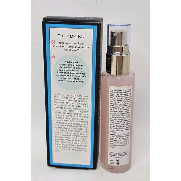 Sunday Riley Pink Drink Firming Resurfacing Essence 1.7 fl oz New In Box - Picture 2 of 4